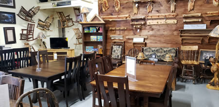 Eichenholz store interior in Minocqua, Wisconsin